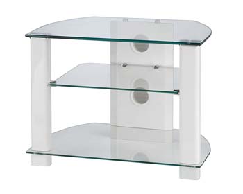 Dylan TV Unit in White DL010 - FREE NEXT DAY