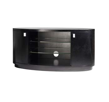 Furniture123 Dynamo TV Cabinet in Black Oak - FREE NEXT DAY