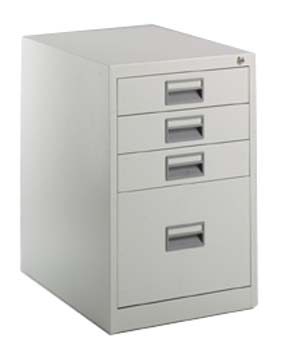 Furniture123 Economy Filing Cabinet - Small with 4 Drawers