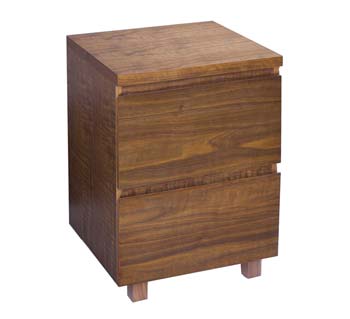 Ecuador 2 Drawer Bedside Chest - FREE NEXT DAY