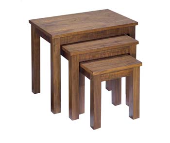 Furniture123 Ecuador Nest of Tables - FREE NEXT DAY DELIVERY