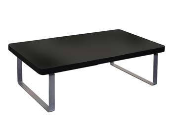Furniture123 Edge Coffee Table in Black
