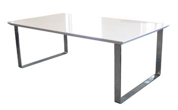 Furniture123 Eiffel High Gloss Rectangular Coffee Table