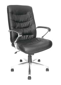 Furniture123 Eiffel Leather Faced Executive Office Chair