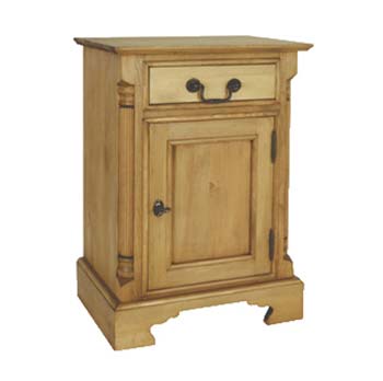 Furniture123 Elder Pine Bedside Cabinet