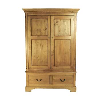 Furniture123 Elder Pine Double Wardrobe