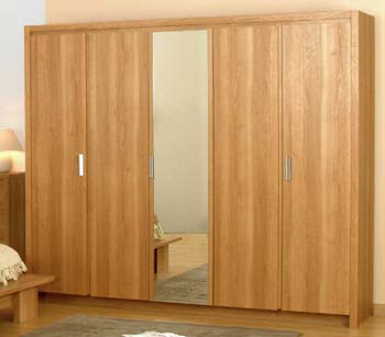 Furniture123 Eline 5 Door Wardrobe