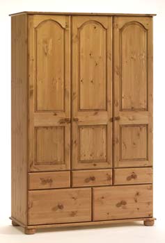 Furniture123 Elizabeth 3 Door Combination Wardrobe