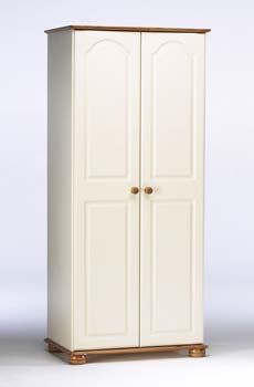 Furniture123 Elizabeth Cream 2 Door Wardrobe