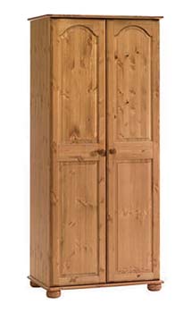 Furniture123 Elizabeth Pine 2 Door Wardrobe