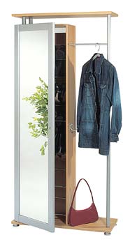 Furniture123 Emily Shoe Cupboard and Clothes Hanger