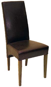 Furniture123 Erica Leather Dining Chair (Pair)