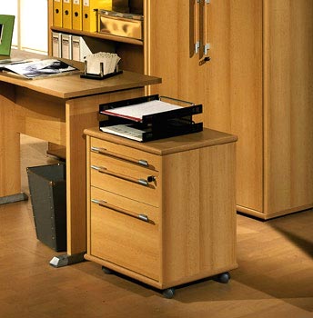Furniture123 Flair Micro 3 Drawer Office Unit