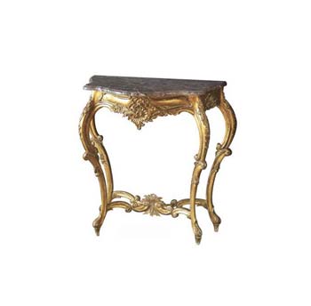Furniture123 Florentine Gold Console Table