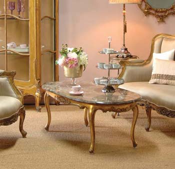 Furniture123 Florentine Oval Coffee Table