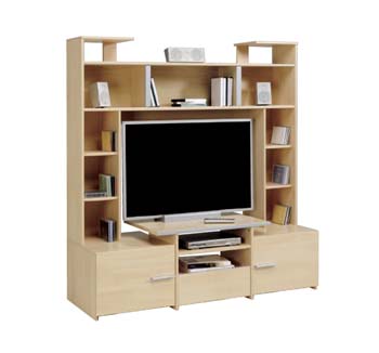 Furniture123 Forum TV Unit in Light Beech