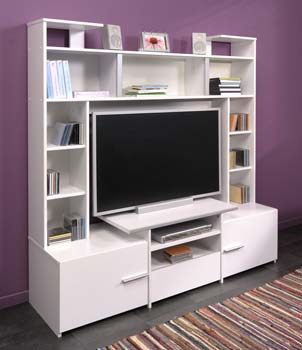 Forza TV Unit in White