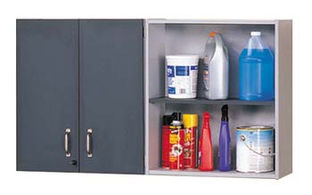 Furniture123 Garage 2 Door and Open Storage Cabinets - 40733/36