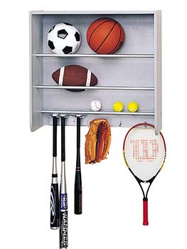 Furniture123 Garage Open Sports Storage Cabinet - 40738