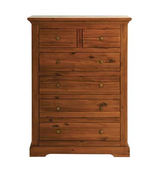 Georgetown Tall Wide 6 Drawer Chest