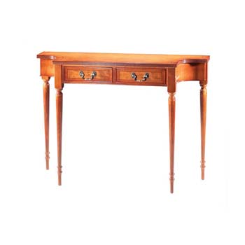 Furniture123 Georgian Reproduction 2 Drawer Console Table