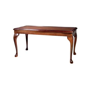 Furniture123 Georgian Reproduction Glass Coffee Table