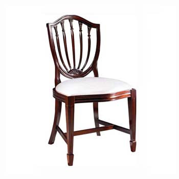 Furniture123 Georgian Reproduction Slat Back Dining Chairs