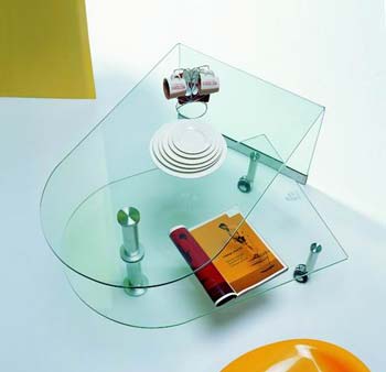 Giavelli 2204 Glass Rectangular Coffee Table