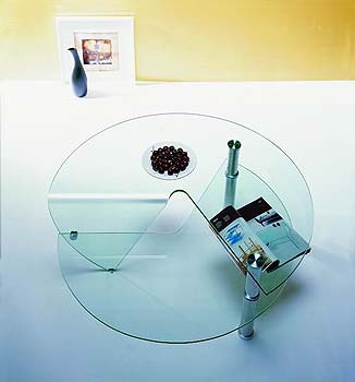 Giavelli 2307 Glass Round Coffee Table
