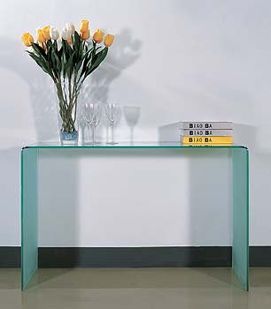 Furniture123 Giavelli Glass Console Table