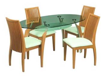 Furniture123 Gio Dining Set