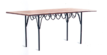 Furniture123 Gothic Rectangular Dining Table