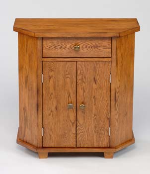 Furniture123 Greenham Oak Small Cabinet