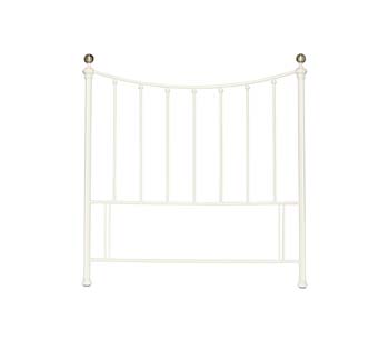 Furniture123 Hannah Headboard in White - FREE NEXT DAY DELIVERY