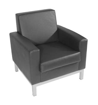 Helsinki 501 Leather Faced Reception Chair