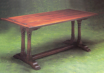Furniture123 Heritage Ash Monks Refectory Dining Table