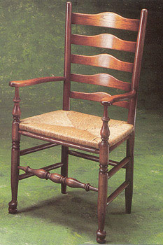 Furniture123 Heritage Ash West Midlands Ladderback Chair with