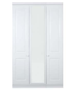 Furniture123 Hinton Mirrored Triple Wardrobe