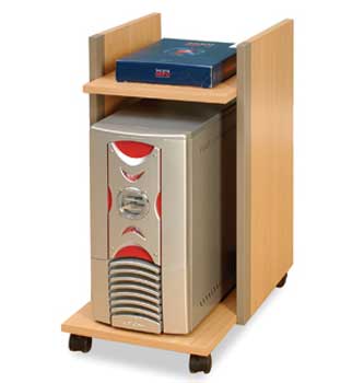 Homework CPU Cart in Beech 10520