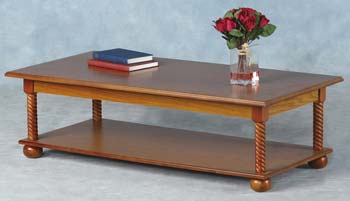 Furniture123 Honey Brunswick Coffee Table