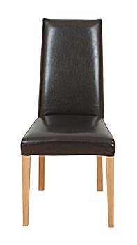 Furniture123 Horizon Padded Leather Chair
