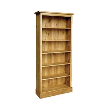 Hyde Pine Tall Bookcase