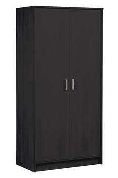Furniture123 Initial Double Wardrobe in Wenge