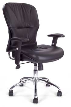 Furniture123 Italian Leather 2500 Office Chair
