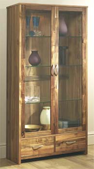 Furniture123 Izmir Glass Display Cabinet