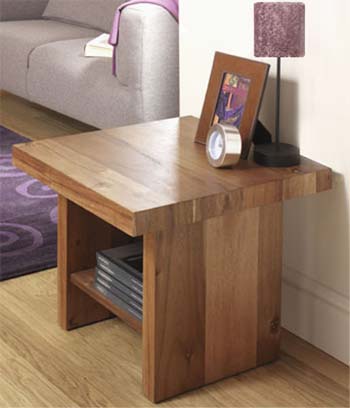 Furniture123 Izmir Square Lamp Table