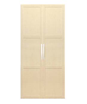 Jade 2 Door Panelled Wardrobe in Birch