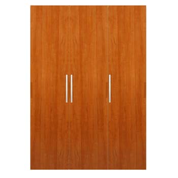 Furniture123 Jade 3 Door Wardrobe in Amarena Cherry Tree