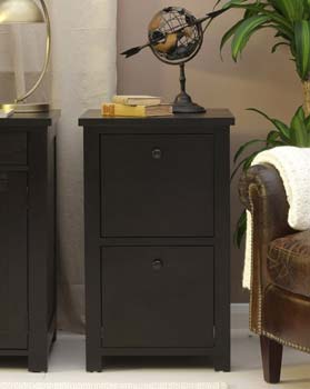 Furniture123 Kahla Solid Ash 2 Drawer Filing Cabinet