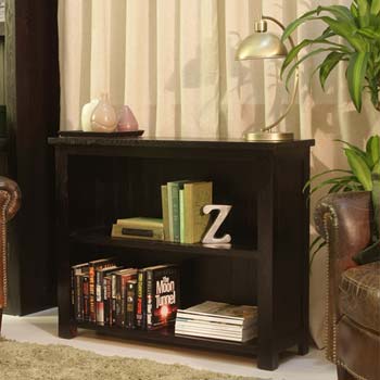 Furniture123 Kahla Solid Ash 2 Shelf Bookcase